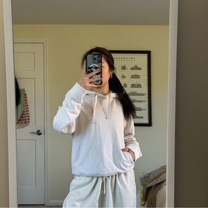 Gap White Hoodie